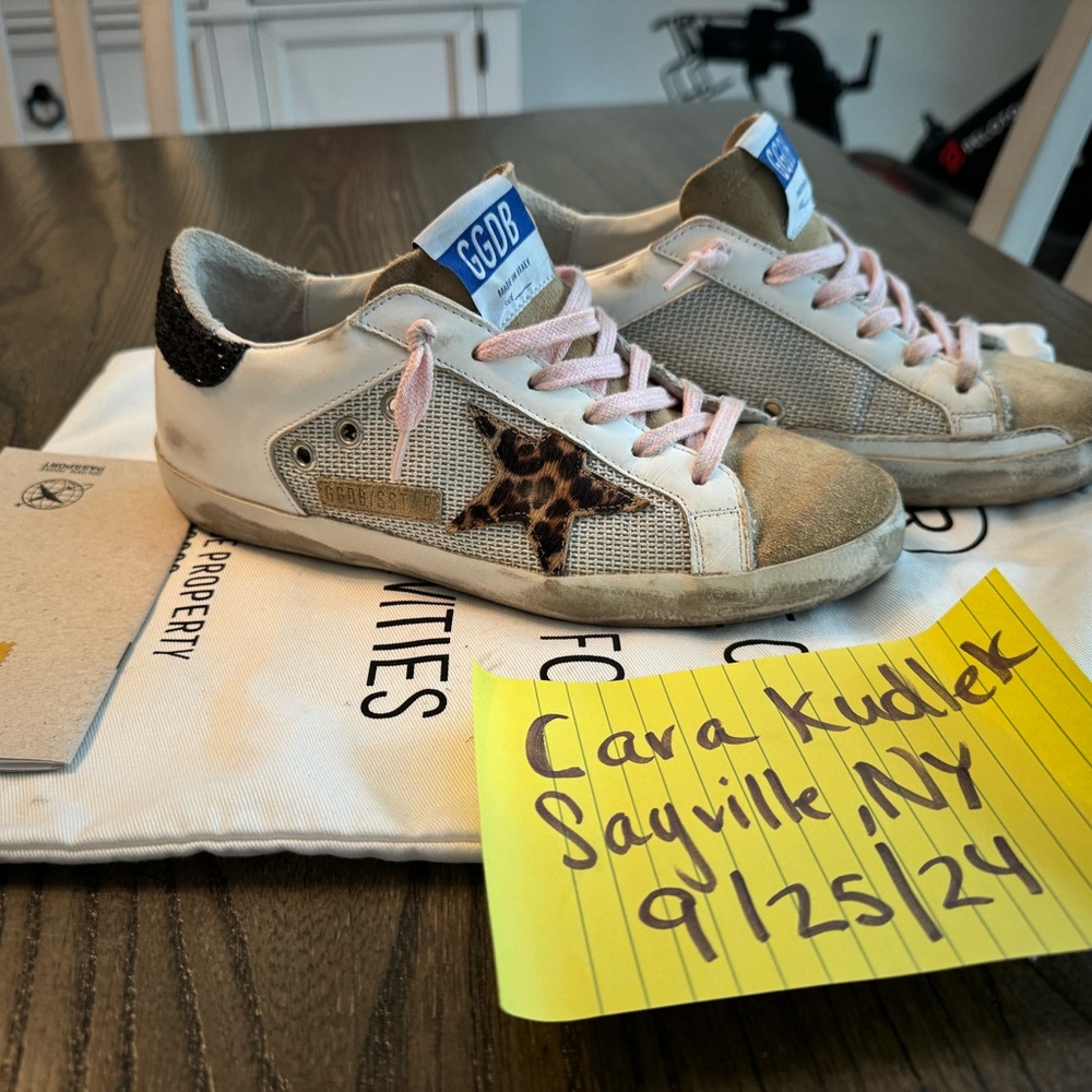 Golden Goose Super Stars size 36, EUC. Comes with Passport and Dust Bag